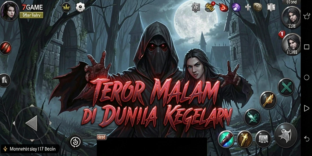 Tampilan menyeramkan dari gameplay 7GAME yang penuh ketegangan.