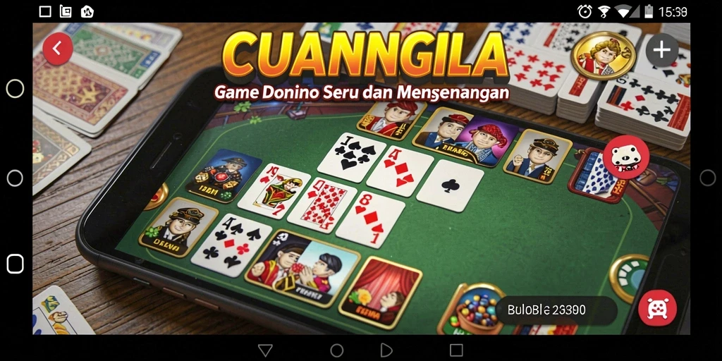 Gameplay domino yang seru dan interaktif dalam CUANGILA.