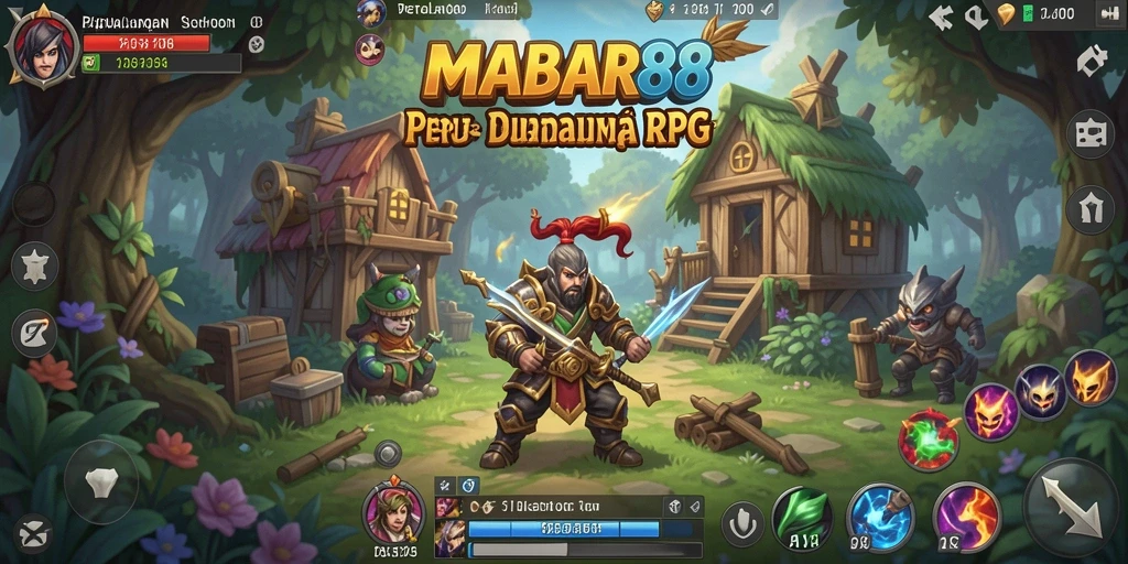 Gameplay RPG MABAR88 dengan petualangan seru dan karakter yang menarik.