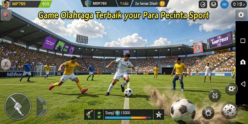 Tampilan gameplay seru dari MVP789 dengan aksi olahraga yang mendebarkan.