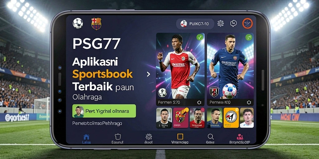 Tampilan gameplay dari aplikasi Sportsbook PSG77 yang menarik.