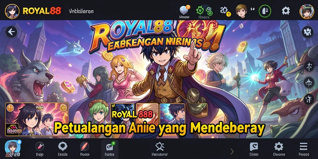 Tampilan gameplay seru dalam pengalaman Anime yang mendebarkan.