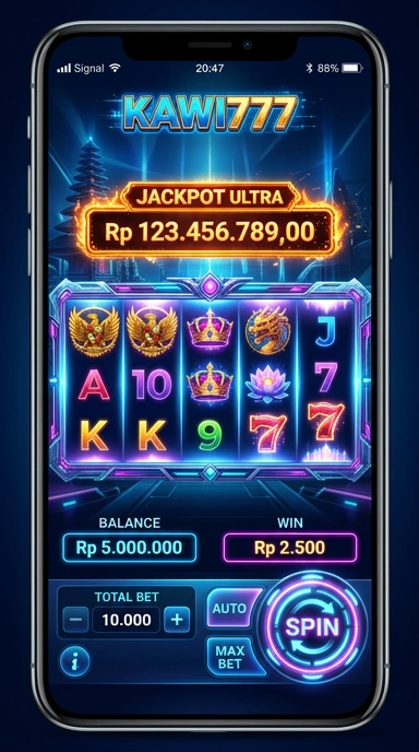 Fitur pencarian di kawi777 yang memudahkan pengguna menemukan aplikasi.